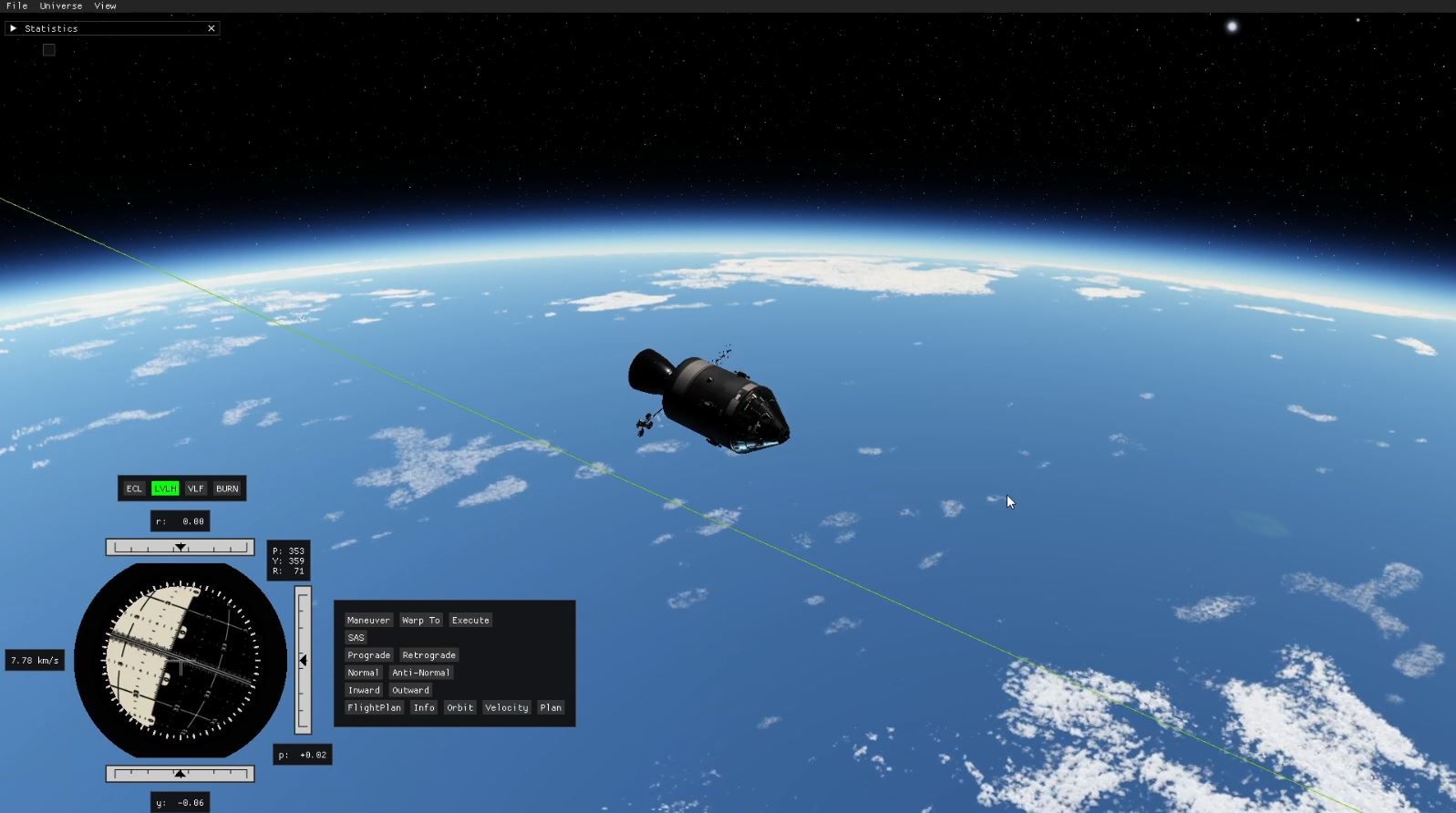 Эффекта Джанибекова и переключение камеры