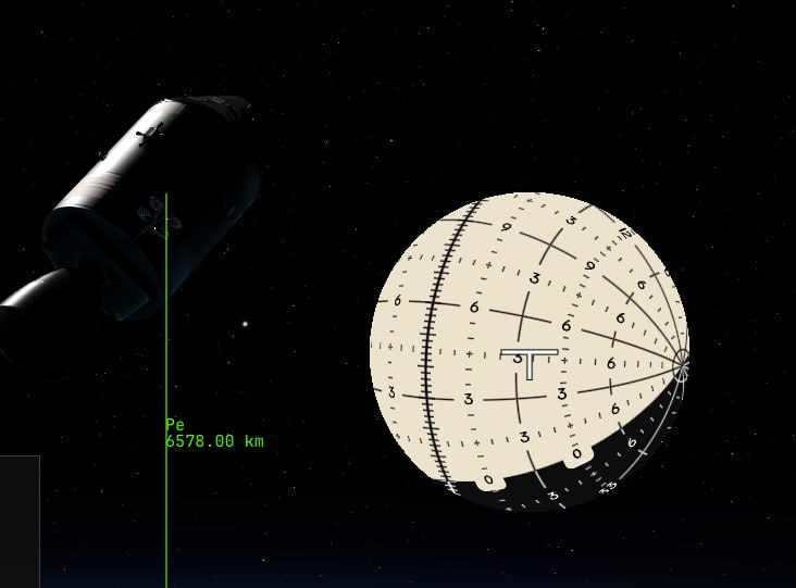 Создание процедурного навигационного шара