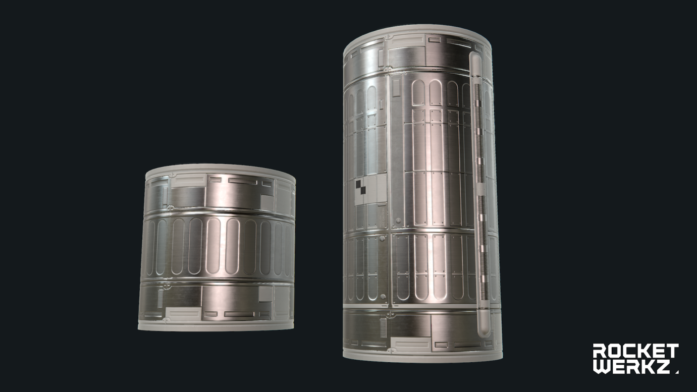 Небольшое обновление - обшивки топливных баков